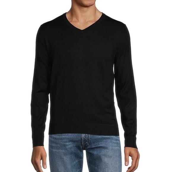NWT- Murano - 100% Acrylic Black Sweater - Picture 1 of 7